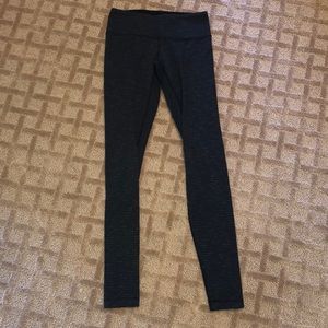 Gray knit Lululemon leggings